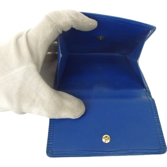 134160AB Louis Vuitton Wallet Blue Epi Leather - Picture 6 of 13